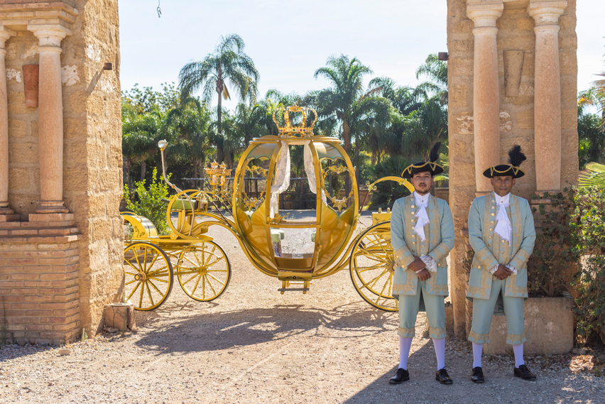 Carrozas para eventos - Carroza de la cenicienta para eventos - Carroza de cuento de hadas